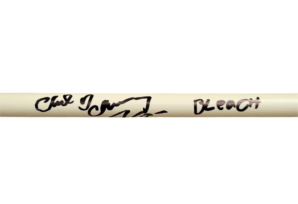 Chad Channing Nirvana drummer signed Drumstick COA exact proof autographed STAR