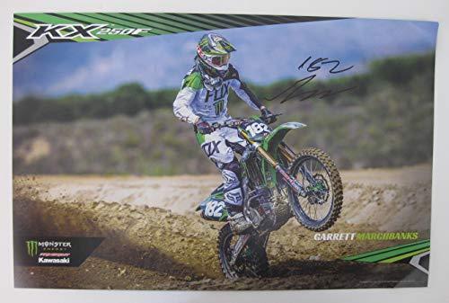 Garrett Marchbanks, Supercross, Motocross, Signed, Autographed, 11x17 Poster, COA Will Be Included.