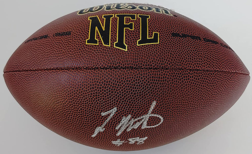 Ty Montgomery New Orleans Saints Packers signed autographed NFL football proof
