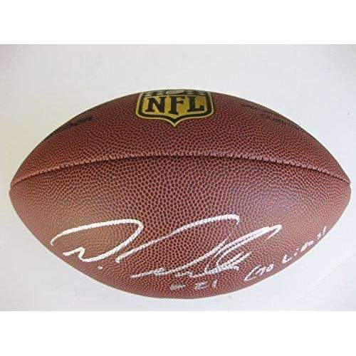 Ameer Abdullah Detroit Lions signed, autographed NFL Duke football - Proof photo and COA included