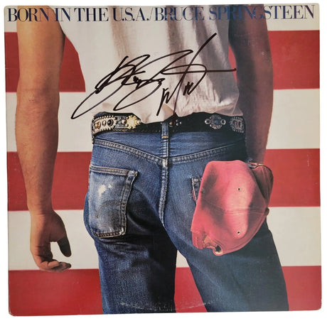 Bruce Springsteen Signed Born In The USA Album COA Proof Autographed Vinyl Record STAR