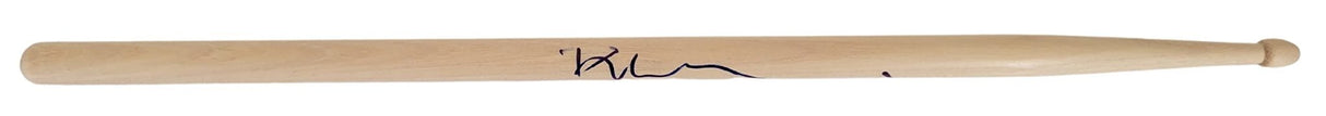 Roger Taylor Duran Duran drummer signed Drumstick COA exact proof autographed STAR.