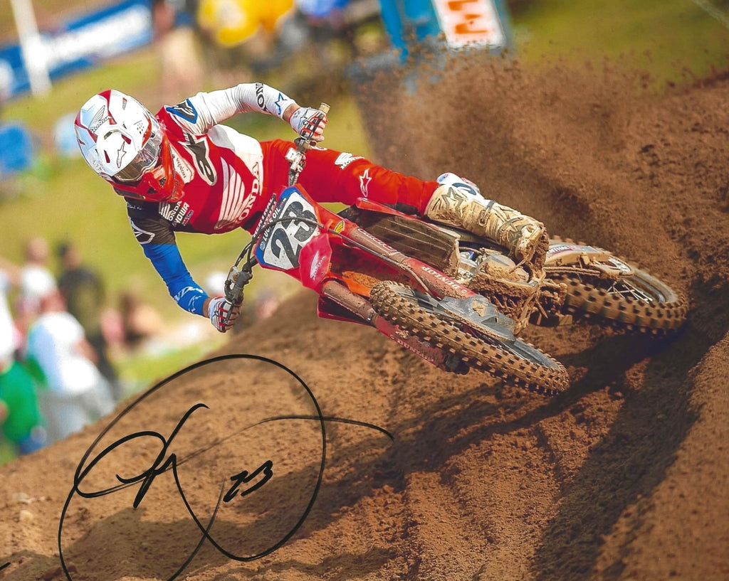 Chase Sexton Motocross Supercross Racer Signed 8x10 Photo COA Proof Autographed