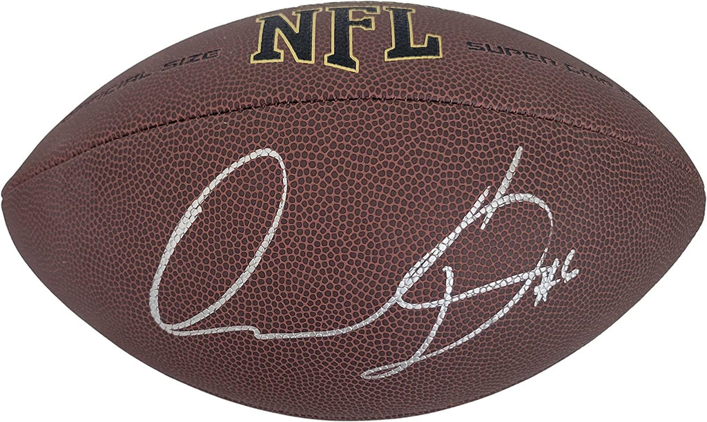 Quandre Diggs Seattle Seahawks signed NFL football COA proof autographed