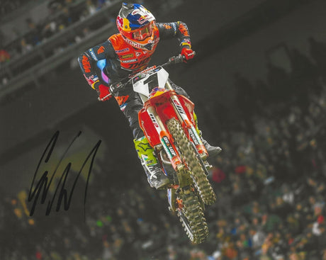 Cooper Webb Signed 8x10 Photo COA Proof Autographed, Supercross Motocross