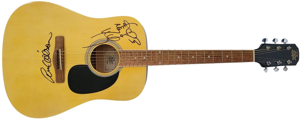 Ann Wilson Nancy Wilson Heart Signed Full Size Acoustic Guitar Proof Autographed STAR