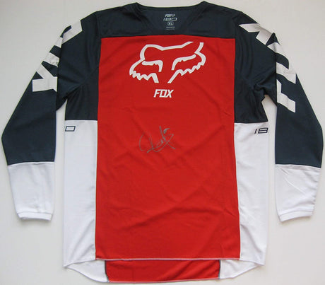 Ryan Dungey Supercross Motocross signed Fox Jersey exact Proof Beckett COA autographed