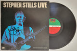 Stephen Stills signed Live album vinyl record COA exact proof autographed STAR