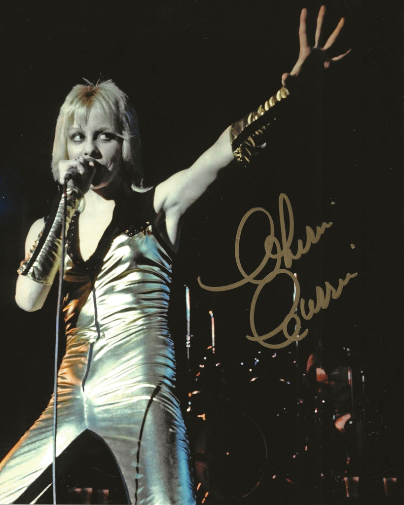 Cherie Currie The Runaways singer signed 8x10 photo COA proof autographed. STAR