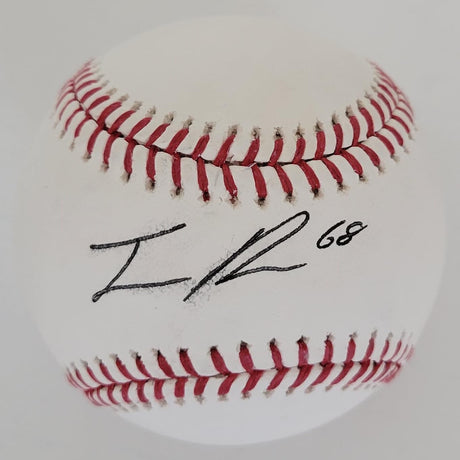 Jordan Romano Toronto Blue Jays signed MLB baseball COA Autographed