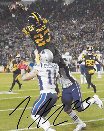 Joe Haden Pittsburgh Steelers signed 8x10 football photo proof COA