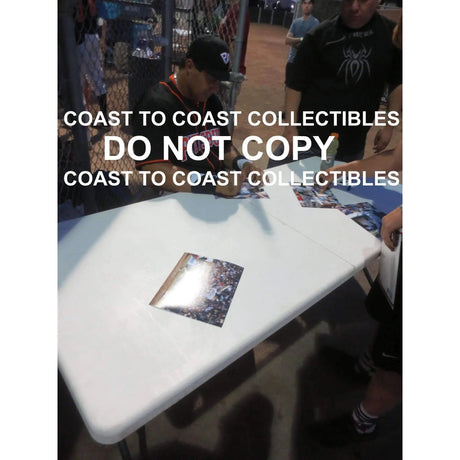 Jose Canseco, Oakland A's, Signed, Autographed, 8X10 Photo, a COA With The Proof Photo of Jose Signing Will Be Included-