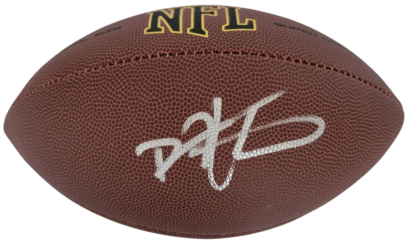Devin Hester Signed Football Proof COA Autographed Chicago Bears Miami Falcons