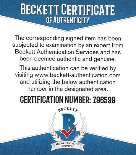 Jameis Winston Saints FSU Heisman signed NFL Duke football proof Beckett COA