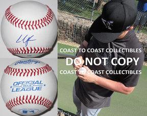 Andrew Vaughn Chiacgo White Sox Cal Bears signed autographed baseball COA proof