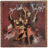 REO Speedwagon Signed Nine Lives Album Proof COA Autographed Vinyl Record