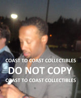 Jamal Anderson Atlanta Falcons signed, autographed football 8x10 photo,COA with proof