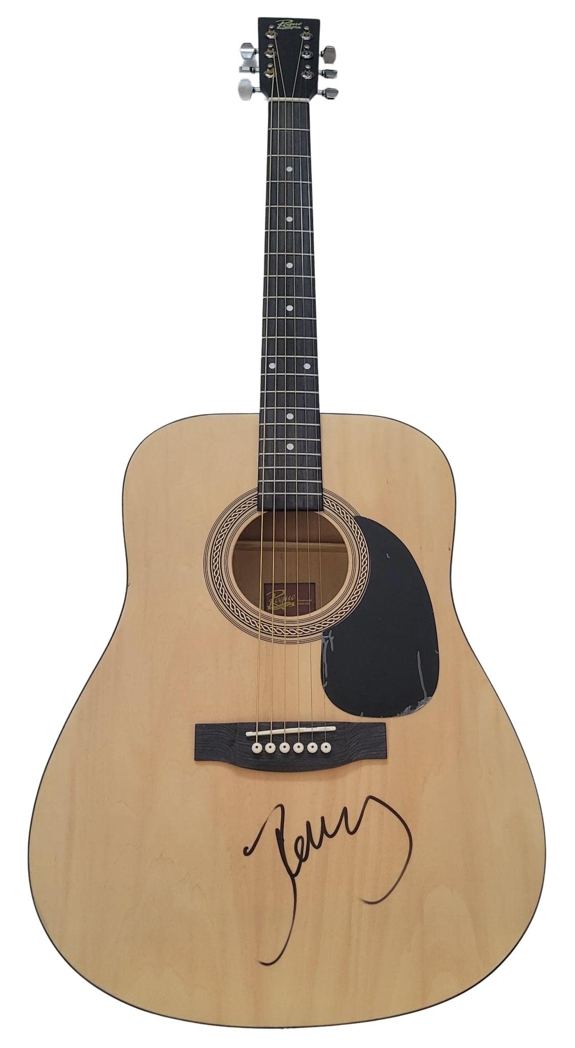 John Mellencamp singer songwriter signed acoustic guitar COA Proof autographed STAR