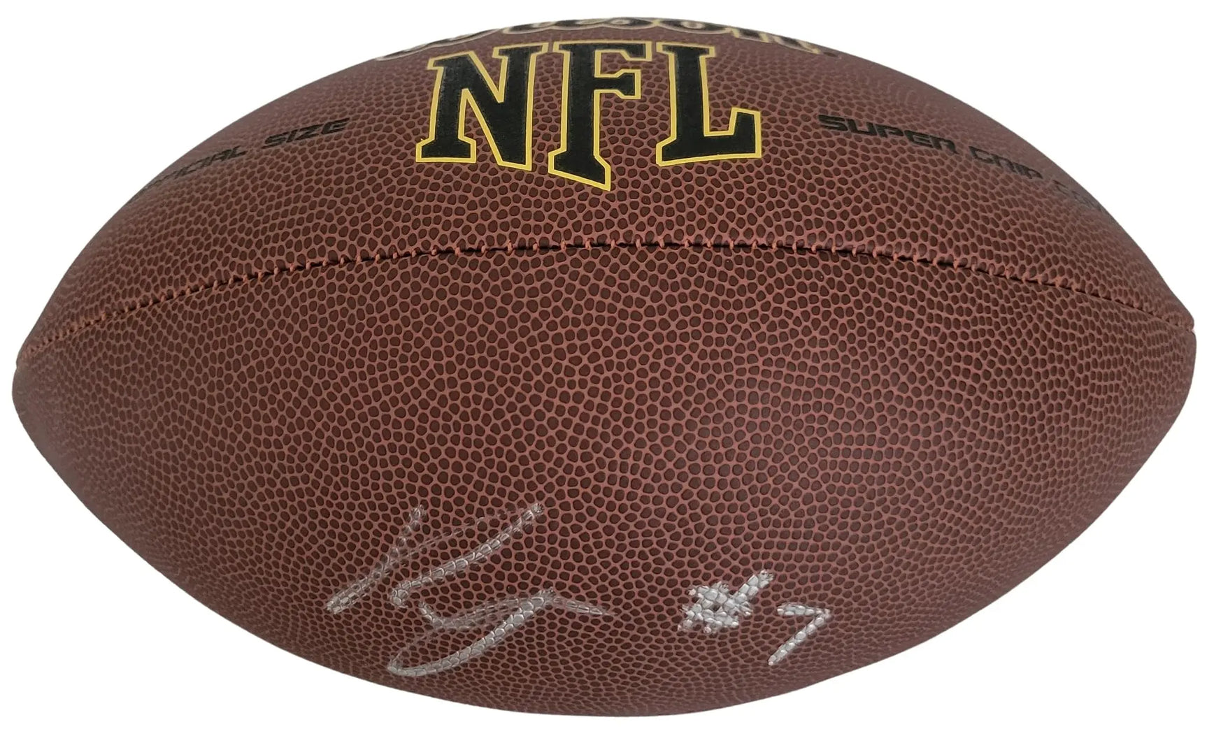 Bijan Robinson Signed Football Proof COA Autographed Atlanta Falcons Texas Longhorns