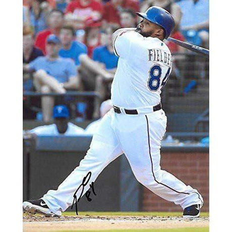 Prince Fielder, Texas Rangers, Signed, Autographed, Baseball ,8X10 Photo, a Coa with the Proof Photo of Prince Signing Will Be Included.