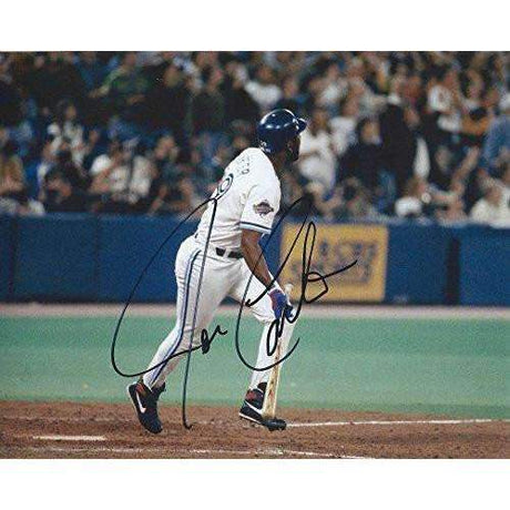 Joe Carter, Toronto Blue Jays, Signed, Autographed, 8x10 Photo, a COA with the Proof Photo Will Be Included