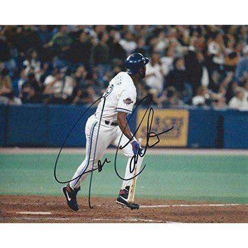 Joe Carter, Toronto Blue Jays, Signed, Autographed, 8x10 Photo, a COA with the Proof Photo Will Be Included