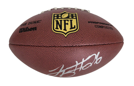 LeVeon Bell Pittsburgh Steelers Jets signed Duke football COA proof autographed