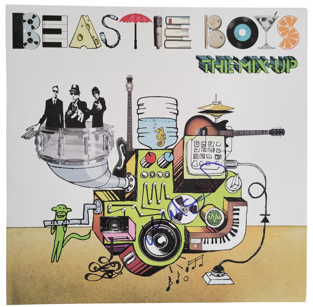 Mike Diamond signed Beastie Boys The Mix Up album vinyl Proof COA autographed STAR