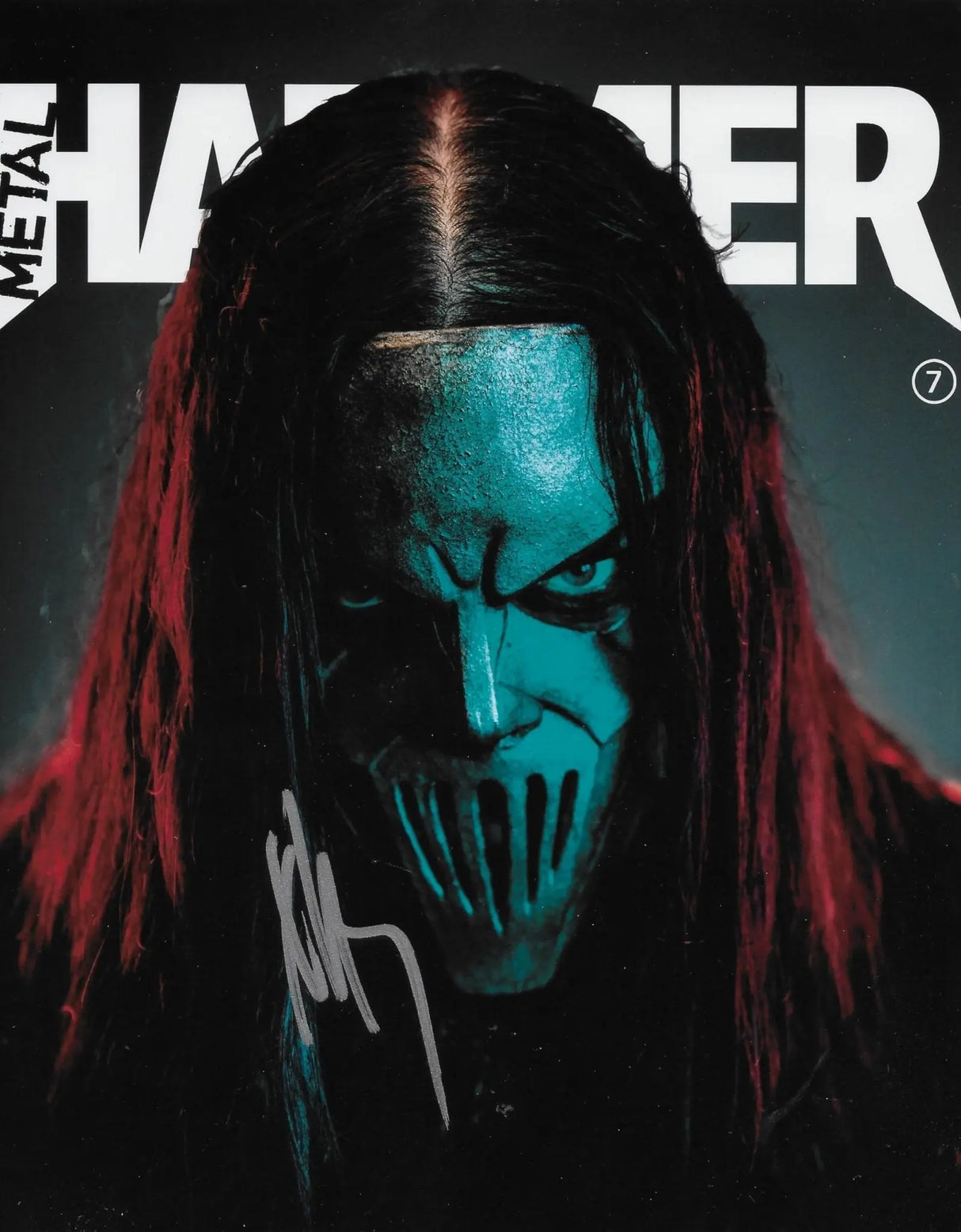 Mick Thompson Slipknot metal band signed 8x10 photo COA autographed STAR