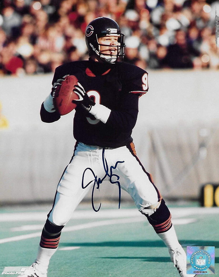 Jim McMahon Chicago Bears NFL Hand Signed Autograph 8x10 Photo w/ COA