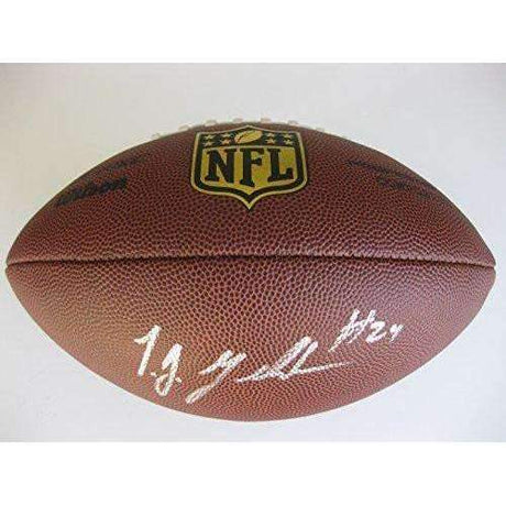 Tj Yeldon Jacksonville Jaguars, Alabama, Signed, Autographed, NFL Duke Football, a COA with the Proof Photo of Tj Signing Will Be Included