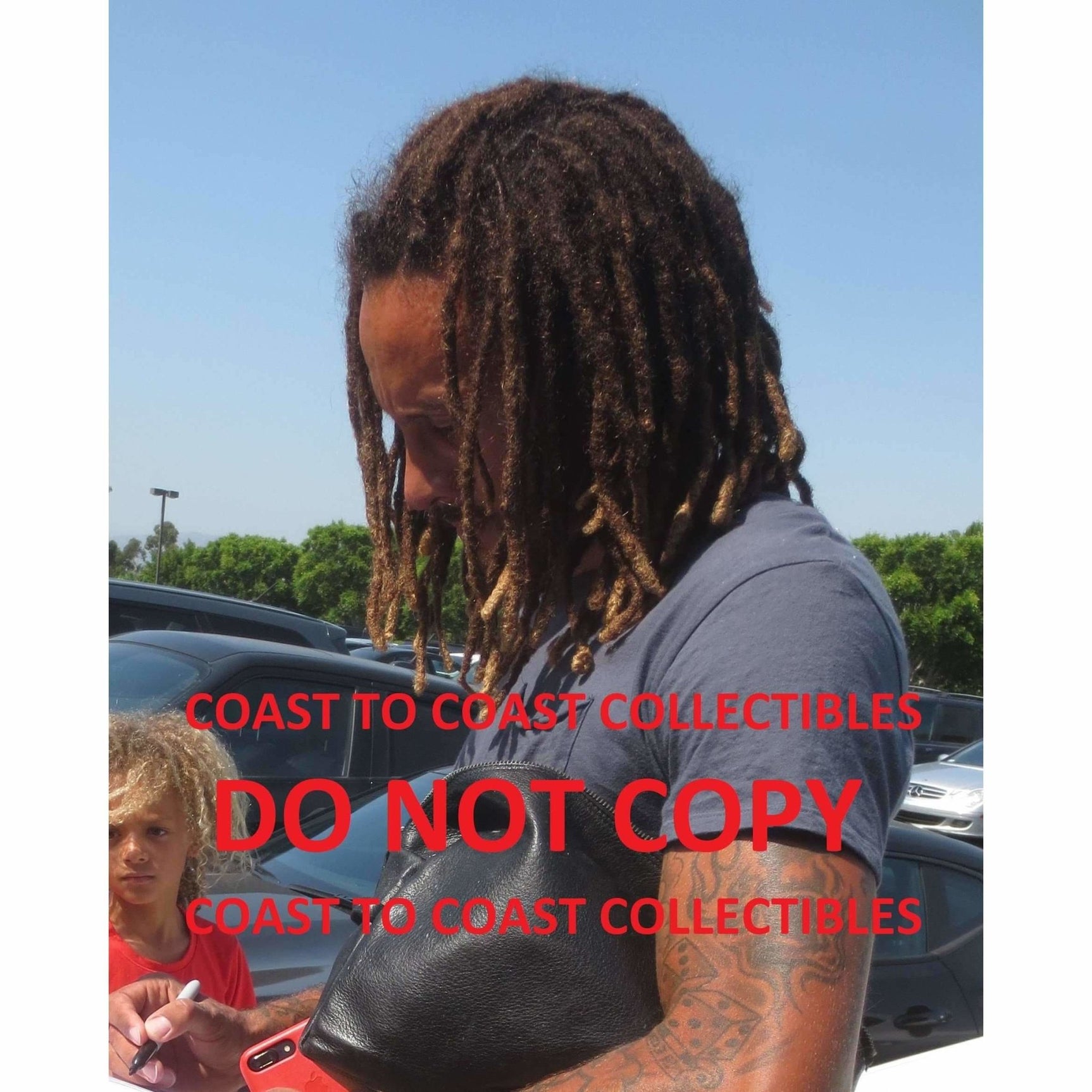 Jermaine Jones, ,LA Galaxy, USA Mens Soccer , Signed, Autographed, 8X10 Photo, a COA with the Proof Photo of Jermaine Signing Will Be Included.