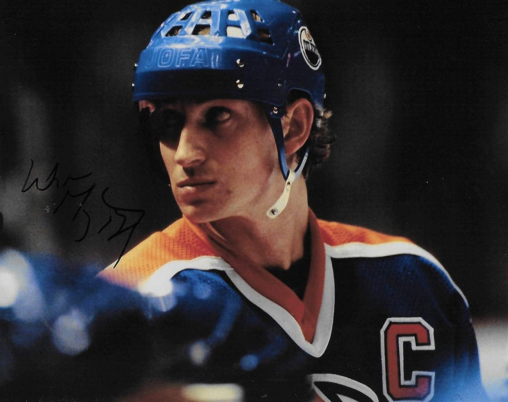 Wayne Gretzky Edmonton Oilers signed, autographed 8x10 Photo, proof COA
