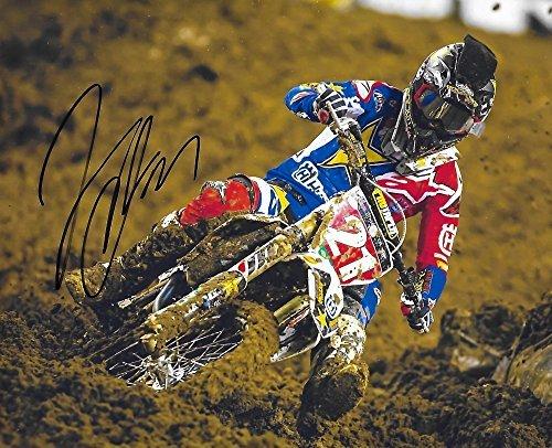 Jason Anderson, Supercross, Motocross, Signed, Autographed, 8X10 Photo, a COA with the Proof Photo Will Be Included