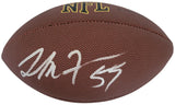 London Fletcher Signed Football Proof COA Autographed Washington Bills Rams