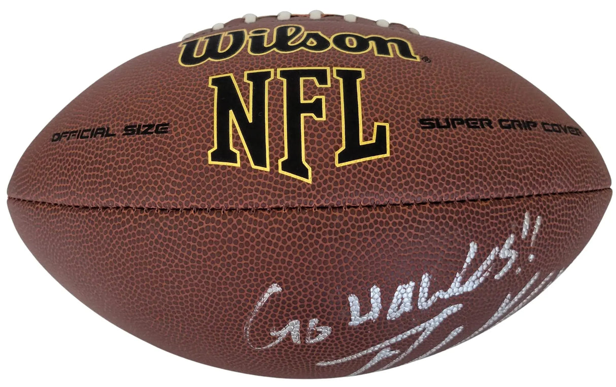 Tariq Woolen Seattle Seahawks signed NFL football COA exact proof autographed