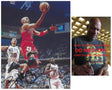 Ron Harper signed Chicago Bulls basketball 8x10 photo Proof COA autographed.
