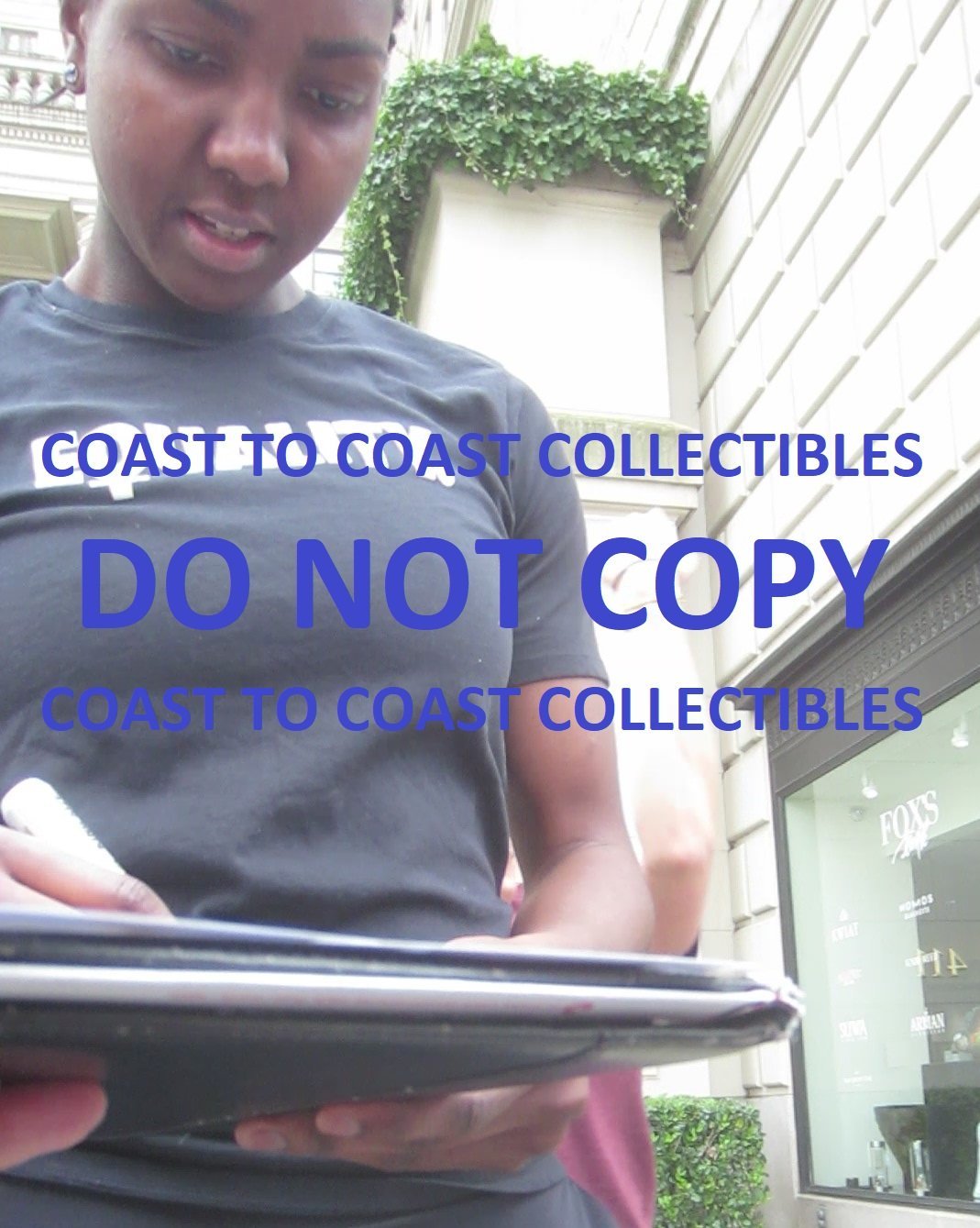 Elizabeth Williams, Duke Blue Devils, Atlanta Dream, Signed, Autographed, 8X10 Photo, a COA with the Proof Photo of Elizabeth Signing Will Be Included