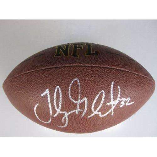 Toby Gerhart, Jacksonville Jaguars, Minnesota Vikings, Stanford Cardinals, Signed, Autographed, NFL Football, a COA with the Proof Photo of Toby Signing Will Be Included
