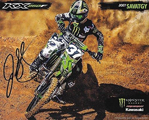 Joey Savatgy, Supercross, Motocross, Signed, Autographed, Monster 8x10 Photo Card, a COA Will Be Included