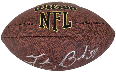 Tedy Bruschi New England Patriots signed NFL football proof COA autographed