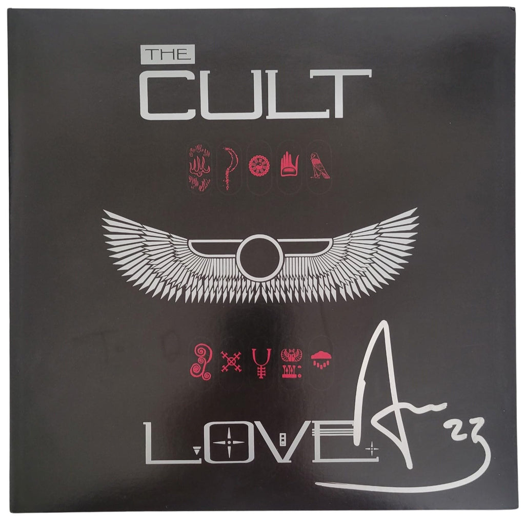 Ian Astbury Signed The Cult Love Album COA Exact Proof Autographed Vinyl Record