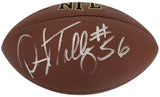 Darryl Talley Signed Football COA Proof Autographed Buffalo Bills