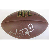 Lofa Tatupu Seattle Seahawks, USC Trojans, Signed, Autographed, NFL Football, a COA with the Proof Photo of Lofa Signing Will Be Included with the Ball