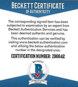 Joe Haden Pittsburgh Steelers Brown signed autographed NFL football proof Beckett COA