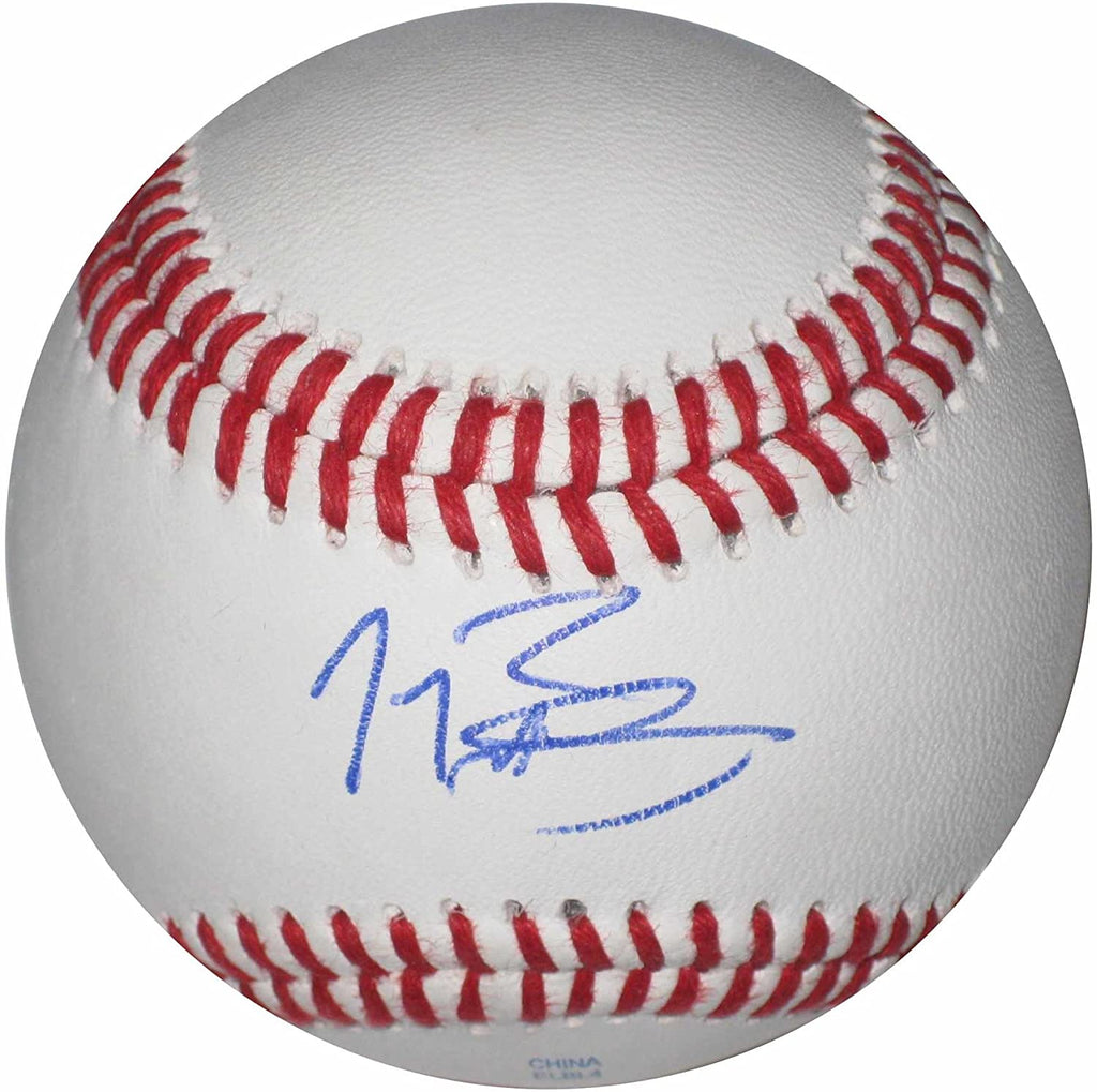 Tim Beckham Seattle Mariners Rays Orioles signed autographed baseball COA Proof
