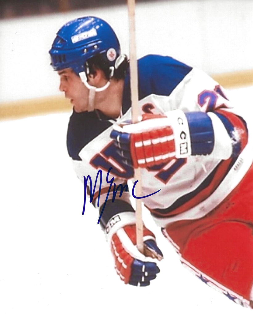 Mike Eruzione Signed USA Hockey 8x10 Photo COA Proof Autographed 1980 Winter Olympics Gold