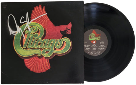 Danny Seraphine Signed Chicago VIII Album Vinyl Record COA Proof Autographed