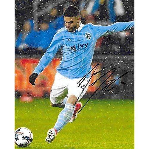 Dom Dwyer, Sporting Kansas City, Signed, Autographed, 8x10 Photo, a Coa with the Proof Photo of Dom Signing Will Be Included...