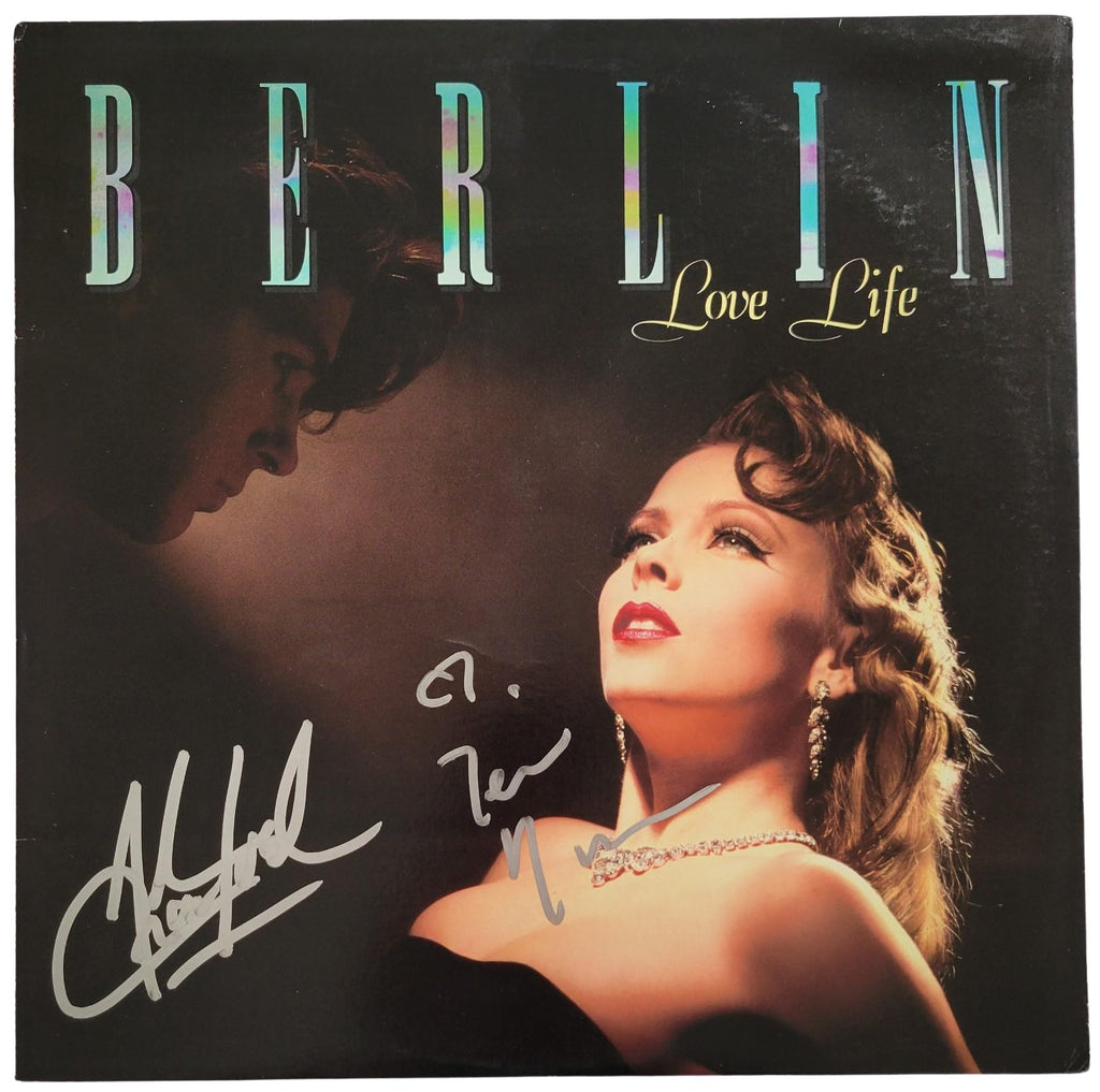 Terri Nunn signed Berlin Love Life Album Vinyl COA Proof Autographed